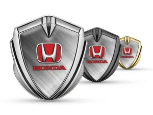 Honda Domed 3D Abzeichen Minimal Stil Universell Domed
